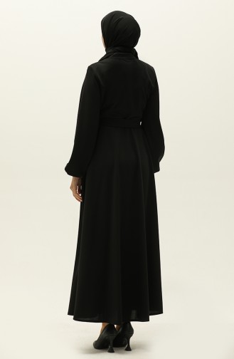 Black Abaya 23m01-02