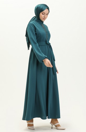 Abayas Pétrole 23m01-03