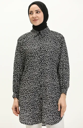 Polka Dot Tunic 24Y8876-01 Black 24Y8876-01