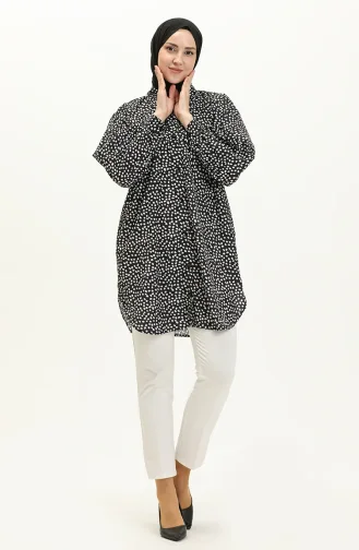 Polka Dot Tunic 24Y8876-01 Black 24Y8876-01