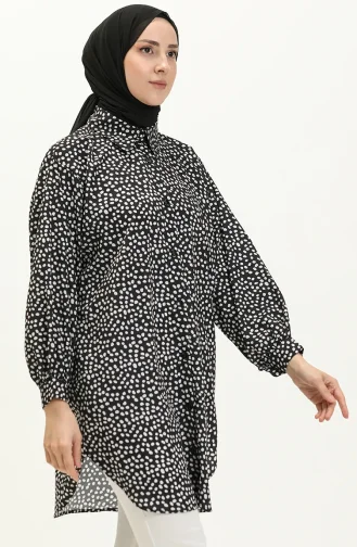 Polka Dot Tunic 24Y8876-01 Black 24Y8876-01