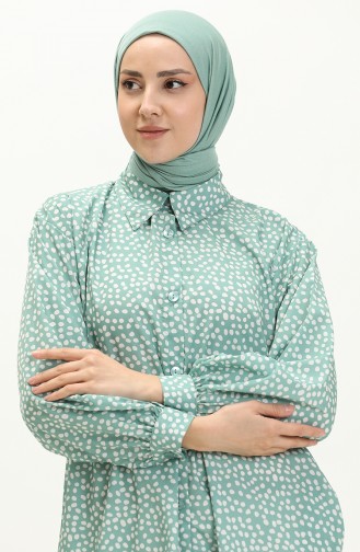 Polka Dot Tunic 24Y8876-02 Green 24Y8876-02