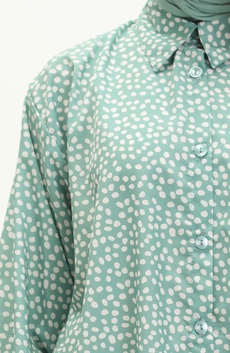 Polka Dot Tunic 24Y8876-02 Green 24Y8876-02