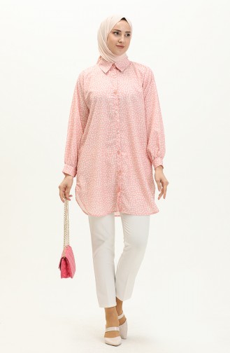 Polka Dot Tunic 24Y8876-03 Powder 24Y8876-03