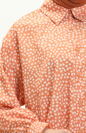 Polka Dot Tunic 24Y8876-04 Orange 24Y8876-04