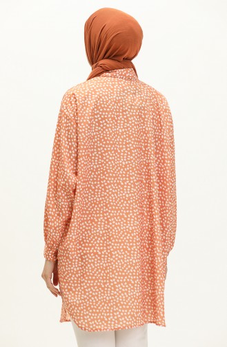 Polka Dot Tunic 24Y8876-04 Orange 24Y8876-04