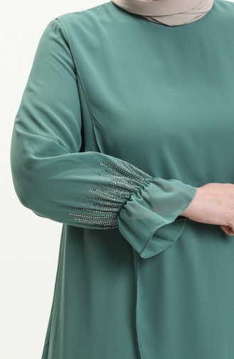 Unreife Mandelgrün Anzüge 2693
