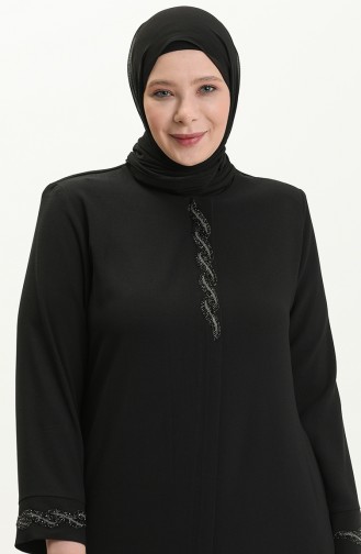 Black Abaya 5052-01