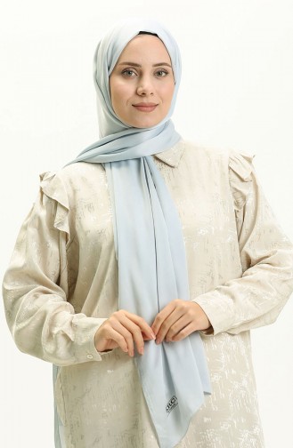 Nursema Silky Micro Shawl N80999-10 İce Blue 80999-10