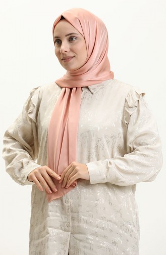 Karaca İpeksi Micro Şal 80999-37 Koyu Somon 80999-37