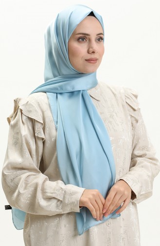 Karaca İpeksi Micro Şal 80999-47 Koyu Buz Mavisi