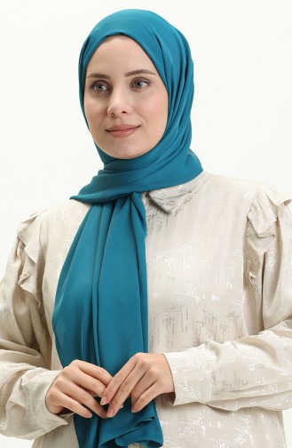 Nursema Silky Micro Shawl N80999-54 Petrol Blue 80999-54