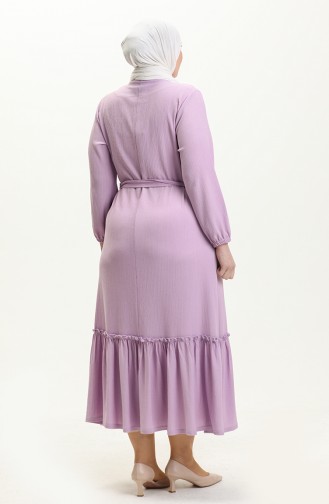 Plus Size Dress 4581-08 Lilac 4581-08