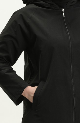 Black Trench Coats Models 6957-01