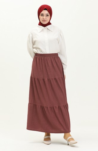 Jupe Longue 8580-01 Rose Pâle 8580-01