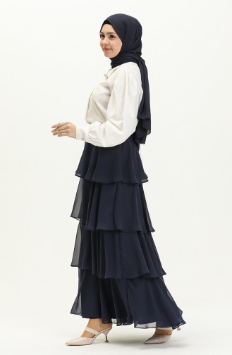 Navy Blue Rok 1001-06