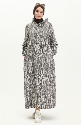 Dark Brown Abaya 24Y8871-06