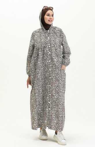 Dark Brown Abaya 24Y8871-06