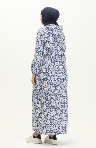 Navy Blue Abaya 24Y8871B-01