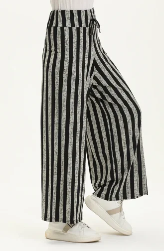 Pantalon en Viscose 1027E-01 Noir 1027E-01