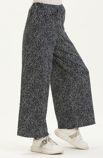 Viscose Women s Pants 1027H-02 Navy Blue 1027H-02