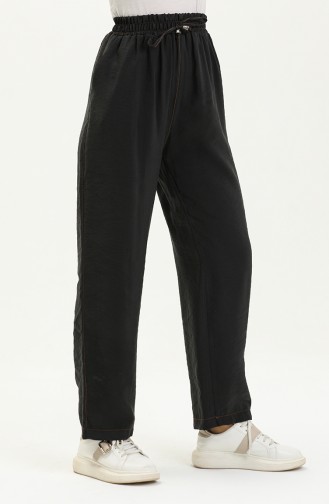 Elastic Waist Jeans 3605G-01 Black 3605G-01