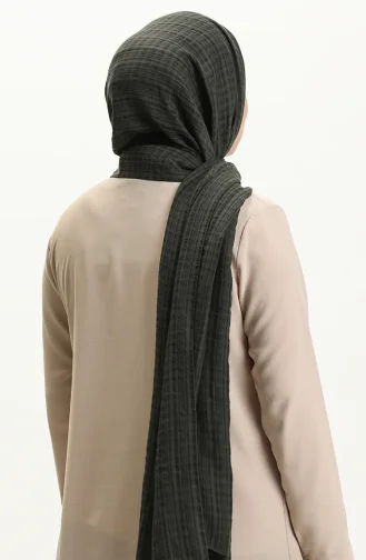 شال قطن ميستو M2687-01 أخضر عسكري 2687-01