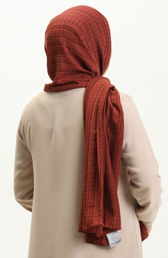 Misto Cotton Shawl M2687-05 Brick Red 2687-05