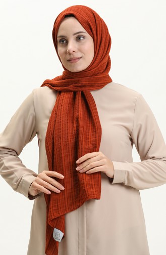 Misto Cotton Shawl M2687-15 Orange 2687-15