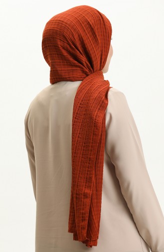 Misto Cotton Shawl M2687-15 Orange 2687-15