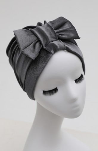 Bone Velvet Bow 0025-14 Smoke 0025-14