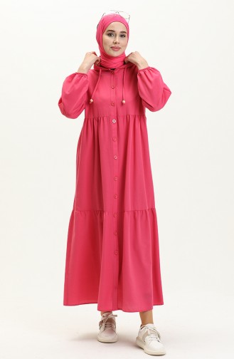 Fuchsia İslamitische Jurk 24Y8884-06