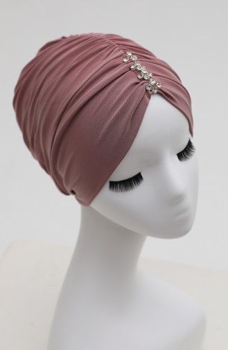 Beige-Rose Bonnet 0035-10