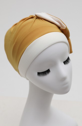 Mustard Ready to Wear Turban 9029-08