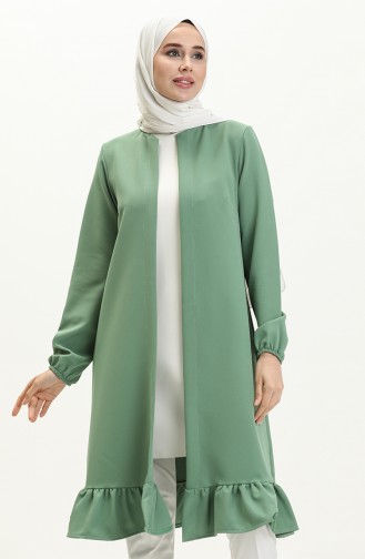 Cape à Volants 1849-13 Vert Noisette 1849-13