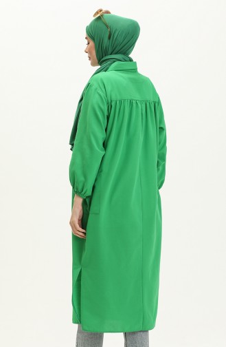 Terikoton Tunik 24Y8883-02 Zümrüt Yeşili 24Y8883-02