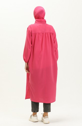 Terikoton Tunik 24Y8883-03 Fuşya 24Y8883-03