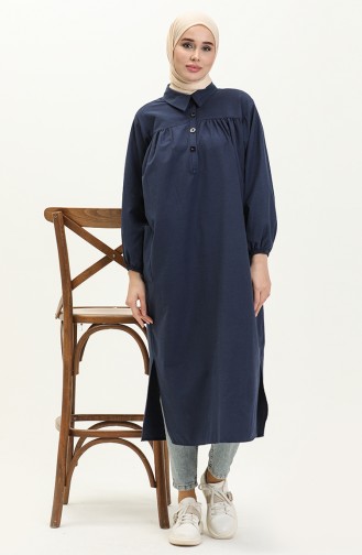 Terikoton Tunik 24Y8883-07 Lacivert 24Y8883-07