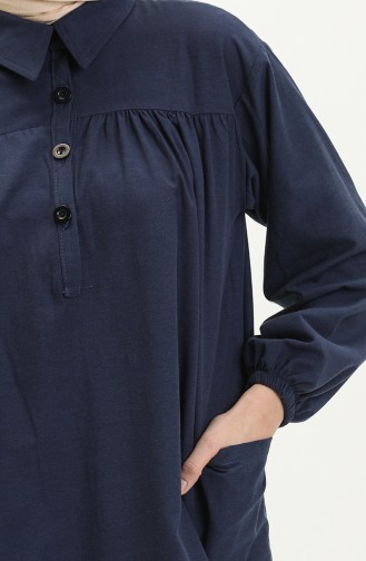 Terikoton Tunik 24Y8883-07 Lacivert 24Y8883-07