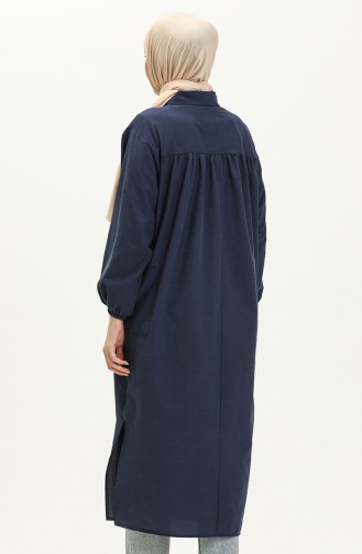 Terikoton Tunik 24Y8883-07 Lacivert 24Y8883-07