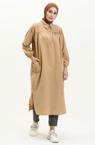 Terikoton Tunik 24Y8883-08 Camel 24Y8883-08