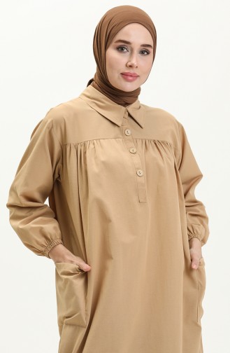 Terikoton Tunik 24Y8883-08 Camel 24Y8883-08