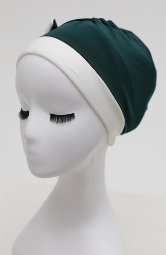 Turban Pret-a-Porter Vert emeraude 9029-07