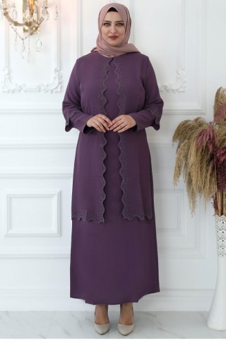 Dark Violet Suit 2554