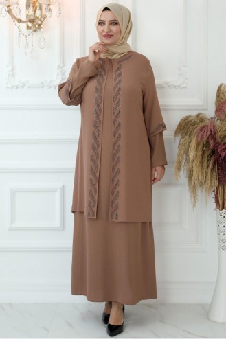 Nerz Hijab-Abendkleider 2739