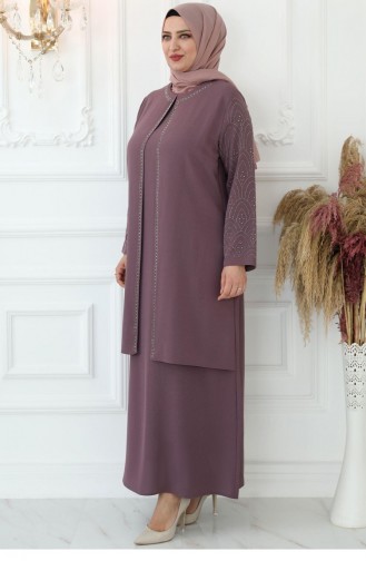 Habillé Hijab Rose Pâle 2743