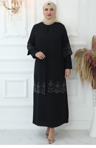 Robe Hijab Noir 2757