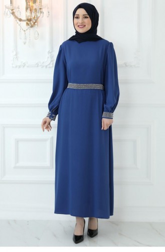 Indigo Hijab Kleider 2790
