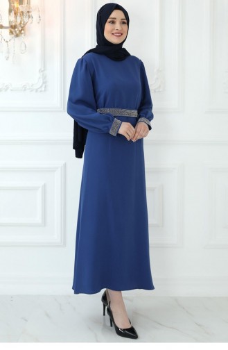 Indigo Hijab Kleider 2790