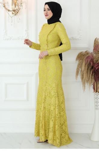 Robe De Soirée Belinay Jaune 2798